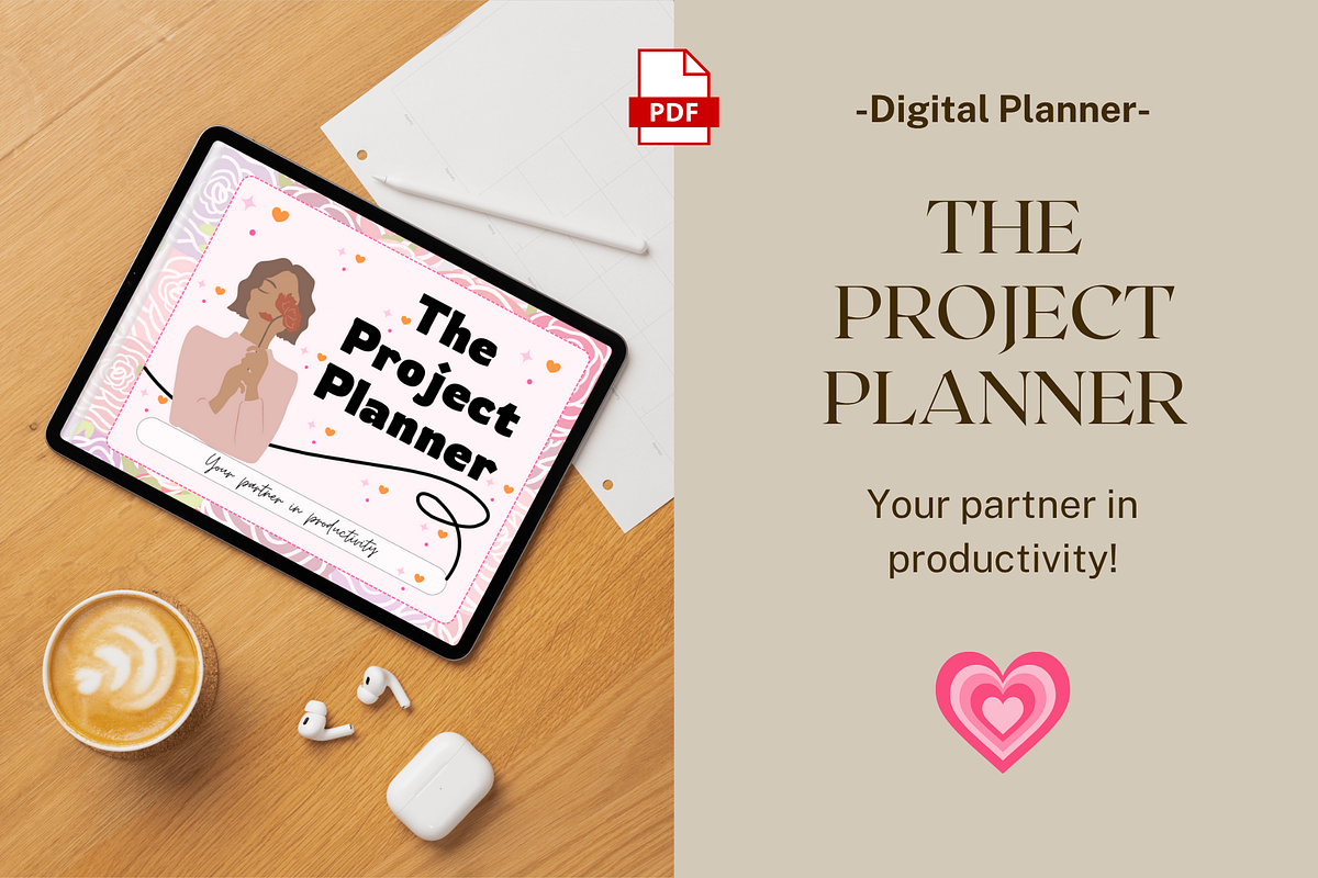 Project Planner, Project Organizer, a Templates & Theme by bellaROSEworkshop (Photo 5 of 5)