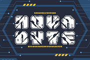 Space Sparkle - Cyber Punk Font, a Font by PutraCetol Studio (Thumbnail 3 of 11)