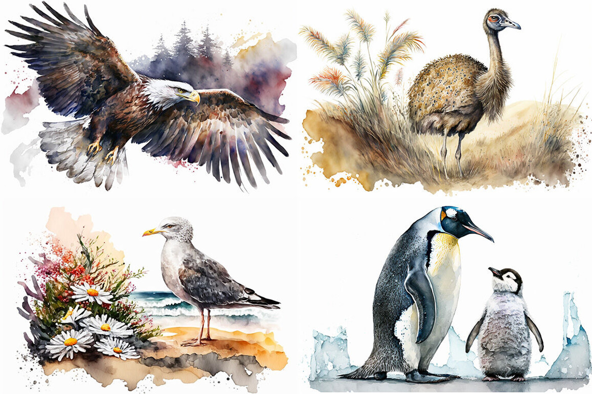 Feathered Friends Collection, an Animal Illustration by artsy-fartsy (Photo 6 of 6)