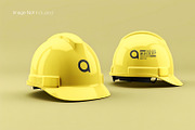 Hard hat helmet mockup design, an Apparel Mockup by Raihan Rahman (Thumbnail 5 of 6)