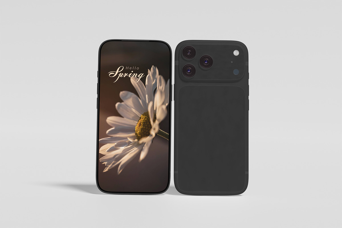 iPhone 17 Pro Max Mockup, an iPhone Mockup by kebunmockup (Photo 5 of 5)