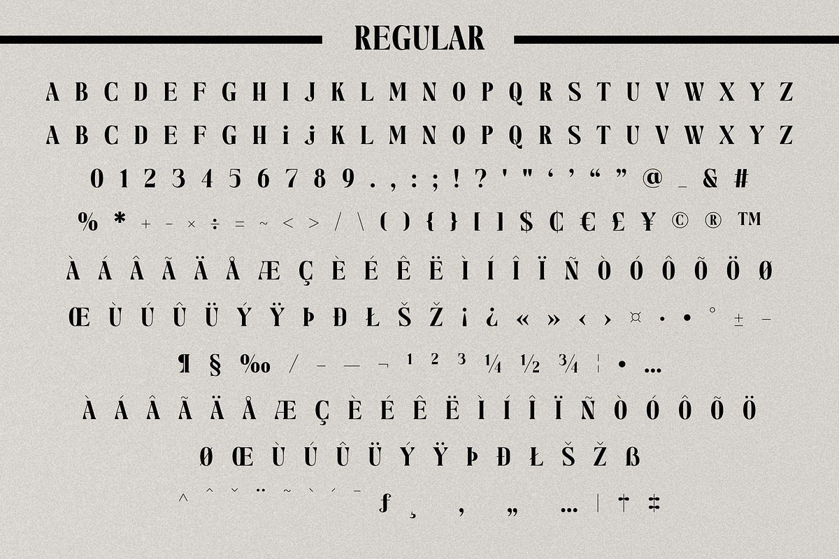Fox Brielle Font, a Serif Font by Fox7 By Rattana (Photo 9 of 13)