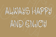 Hobaka - Creative Handwritten Font, a Script Font by Naistudio (Thumbnail 4 of 7)