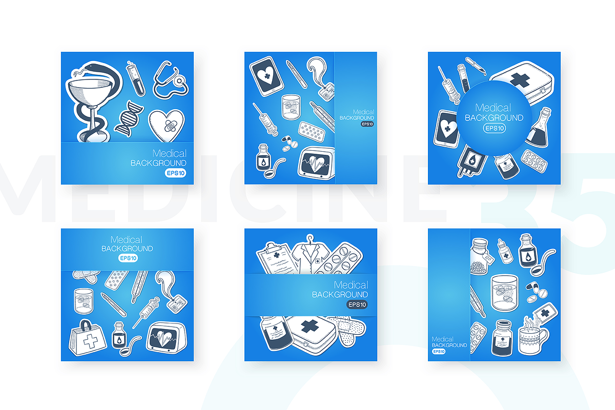 Medicine Design Elements, a Background Graphic by Chuhastock (Photo 15 of 23)
