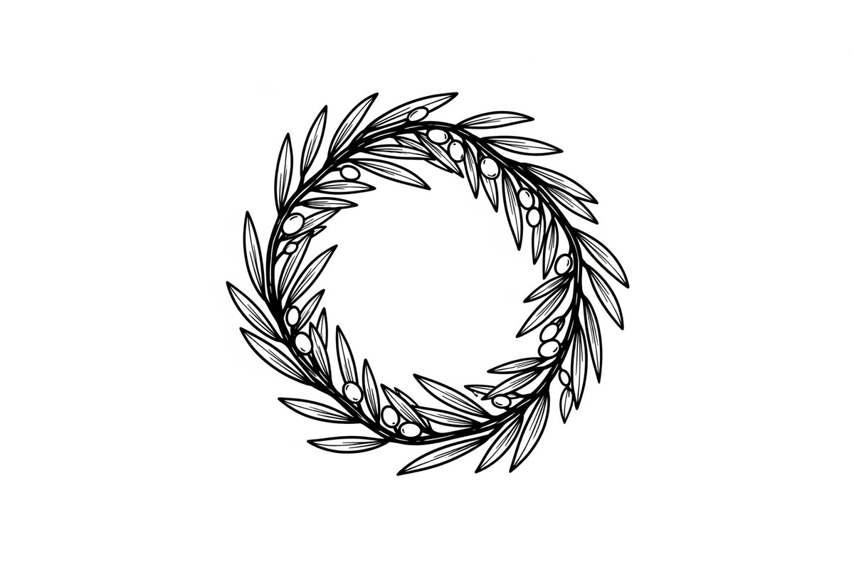 Floral Wreath Circle SVG Bundle, an Illustration by Creativeshirt (Photo 31 of 51)