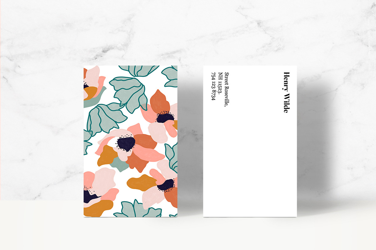 Carmella Business Card Template, a Business Card Template by Human-made. Made to feel. (Photo 2 of 3)