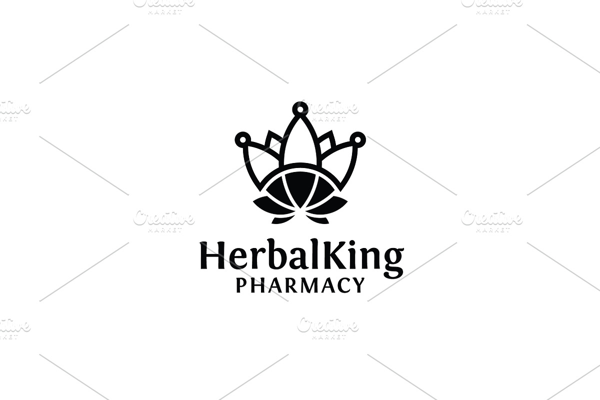 Cannabis / Marijuana King Crown, a Branding & Logo Template by bvcreates (Photo 6 of 7)