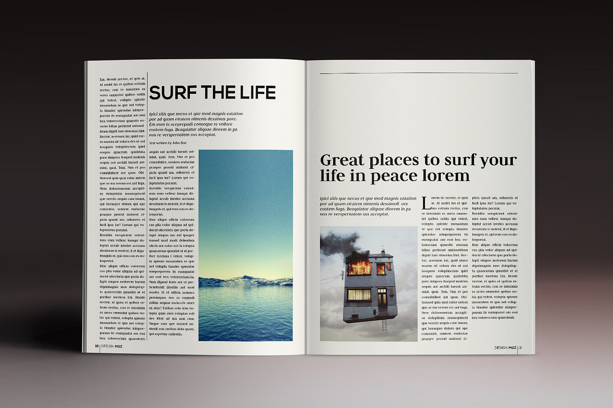 Design Magazine, a Magazine Template by Luuqas Design (Photo 10 of 12)