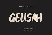 Gelisah - Handbrush Font, a Font by skiiller studio (Thumbnail 1 of 8)