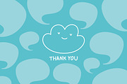 Vector Speech Bubbles Set, a Texture Illustration by FourLeafLover (Thumbnail 10 of 10)