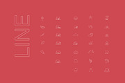 64 Line & Solid Food Icons, a Solid Icon by Designbase (Thumbnail 3 of 6)