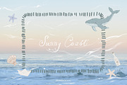 Summer beach. Hand drawn Icons, a Decorative Illustration by Kreker Kate (Thumbnail 5 of 8)
