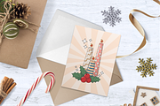 Retro Groovy Merry Christmas, an Object Graphic by semenova.sense (Thumbnail 15 of 17)