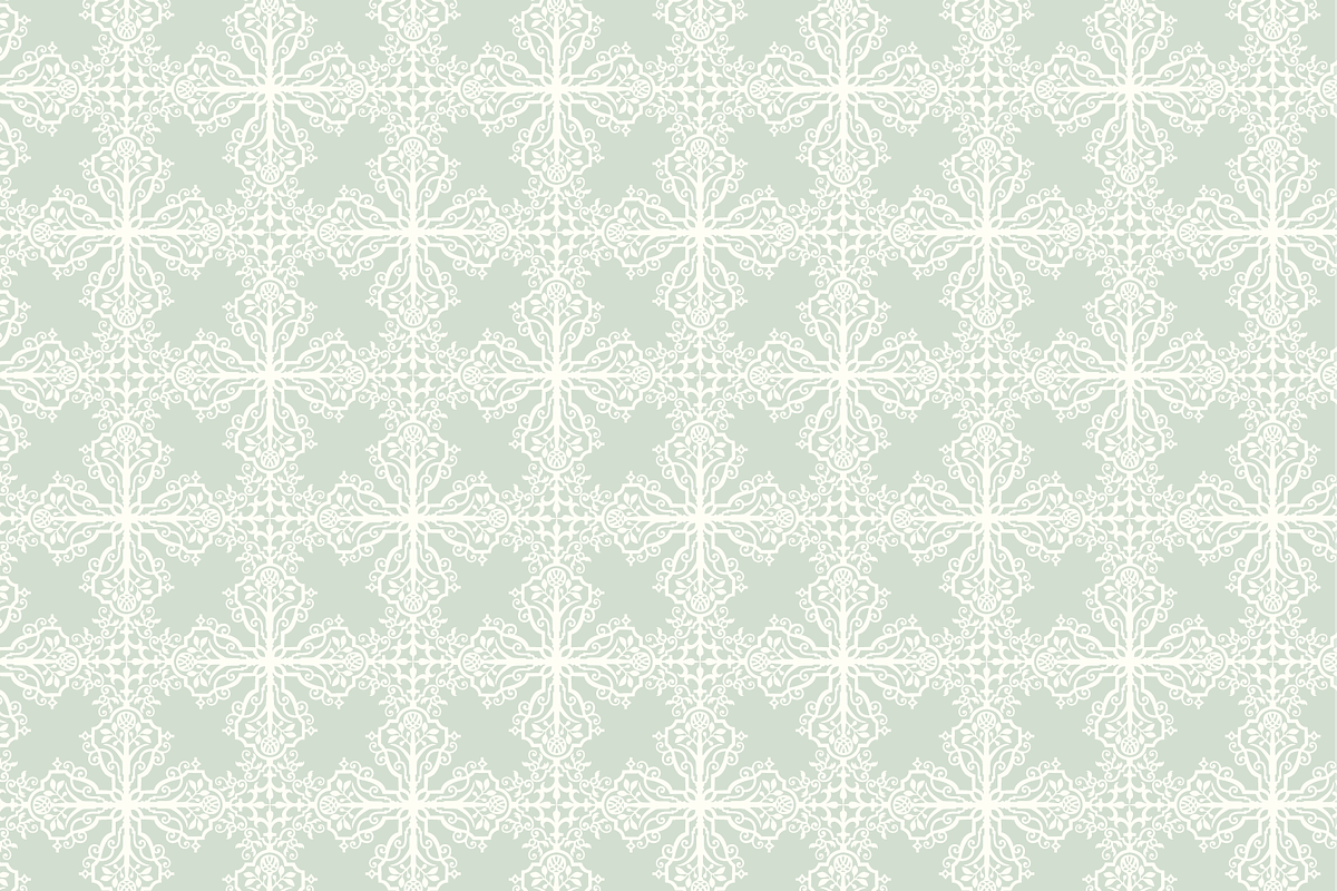 Seamless Vector Damask Patterns, a Pattern Graphic by Studio Indigo (Photo 8 of 9)
