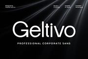 Geltivo - Corporate Sans Serif Font, a Sans Serif Font by Flawless And Co (Thumbnail 1 of 10)
