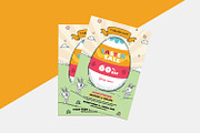 Easter Sale Flyer Template, a Flyer Template by Template Shop (Thumbnail 4 of 4)