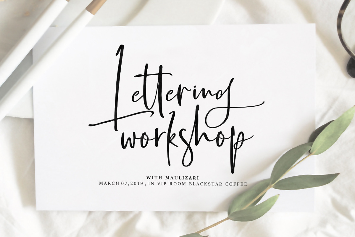 Boisterous Signature, a Script Font by Dhan Studio (Photo 12 of 24)
