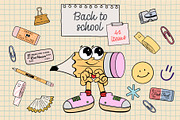 Back To School Clipart Collection, an Illustration by Alina Sh (Thumbnail 1 of 6)