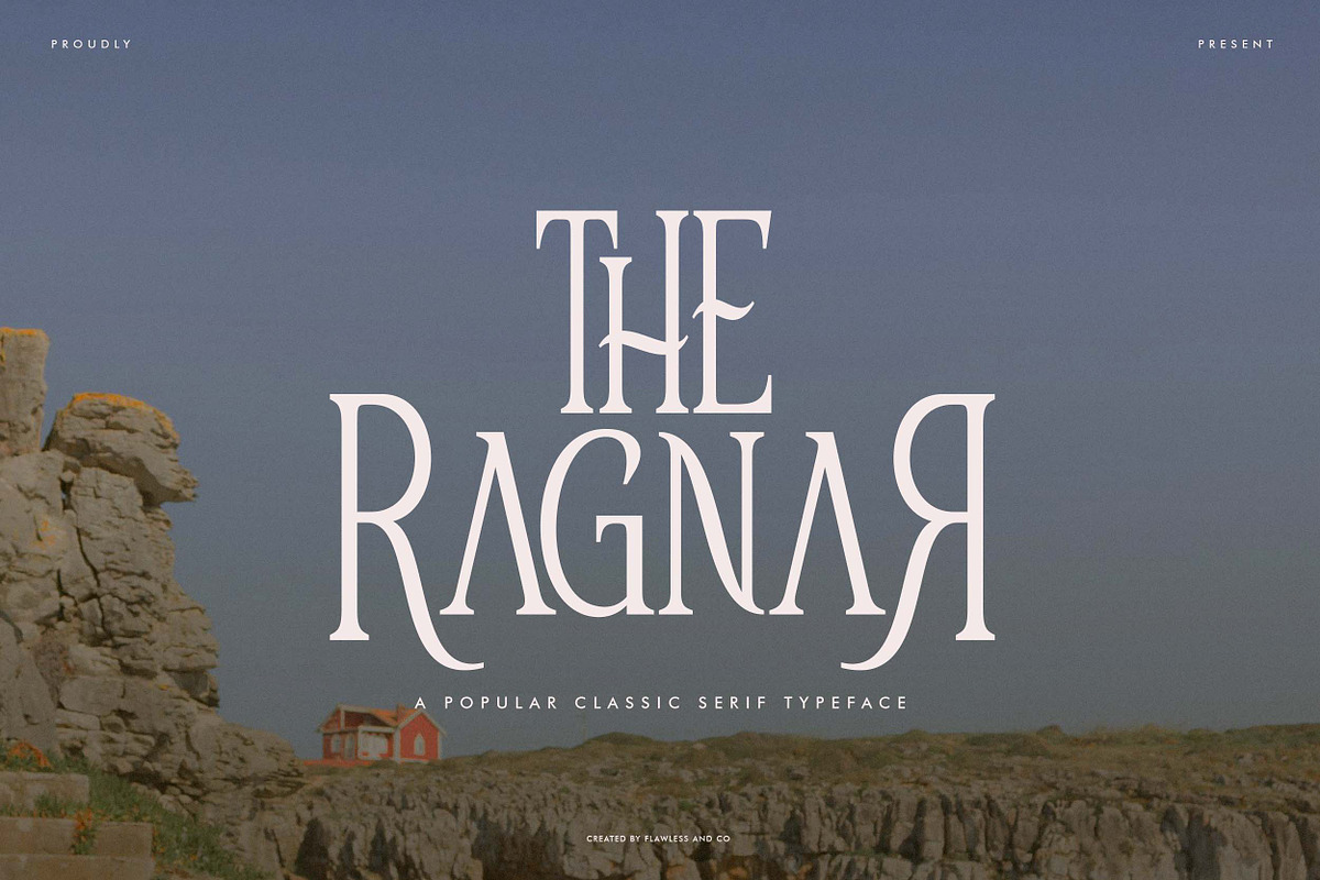 The Ragnar - Classic Serif Font, a Serif Font by Flawless And Co (Photo 1 of 10)