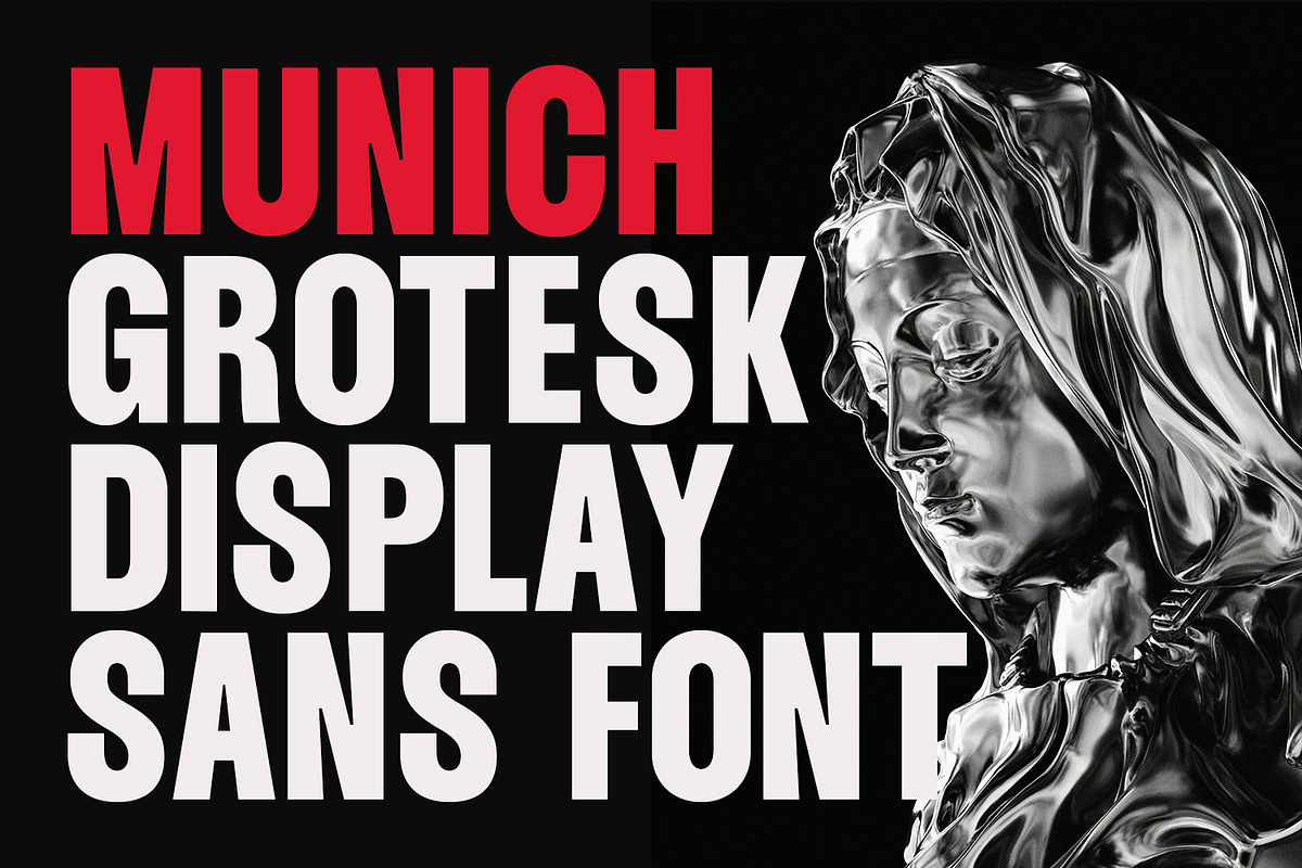 Munich - Condensed Font, a Sans Serif Font by Viswell (Photo 2 of 9)