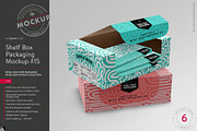 Retail Shelf Box 15 Packaging Mockup, a Packaging Mockup by INCDesign (Thumbnail 1 of 6)