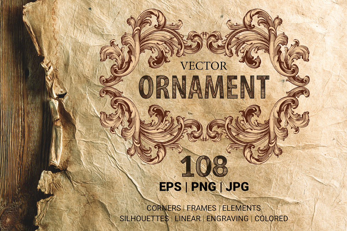 Ornament elements for decorate, a Decorative Illustration by Samira (Photo 1 of 5)
