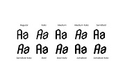 Phantom Guardians Sans Serif Font, a Sans Serif Font by UICreative (Thumbnail 8 of 13)