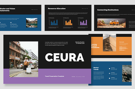 Ceura : Travel Keynote, a Presentation Template by Punkl Camp