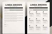 Artistic Resume Design for Designers, a Resume Template by ResumeInventor (Thumbnail 3 of 7)