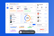 Stravy - Health Tracker Dashboard, an UI Kit Template by SLAB! Design (Thumbnail 3 of 4)