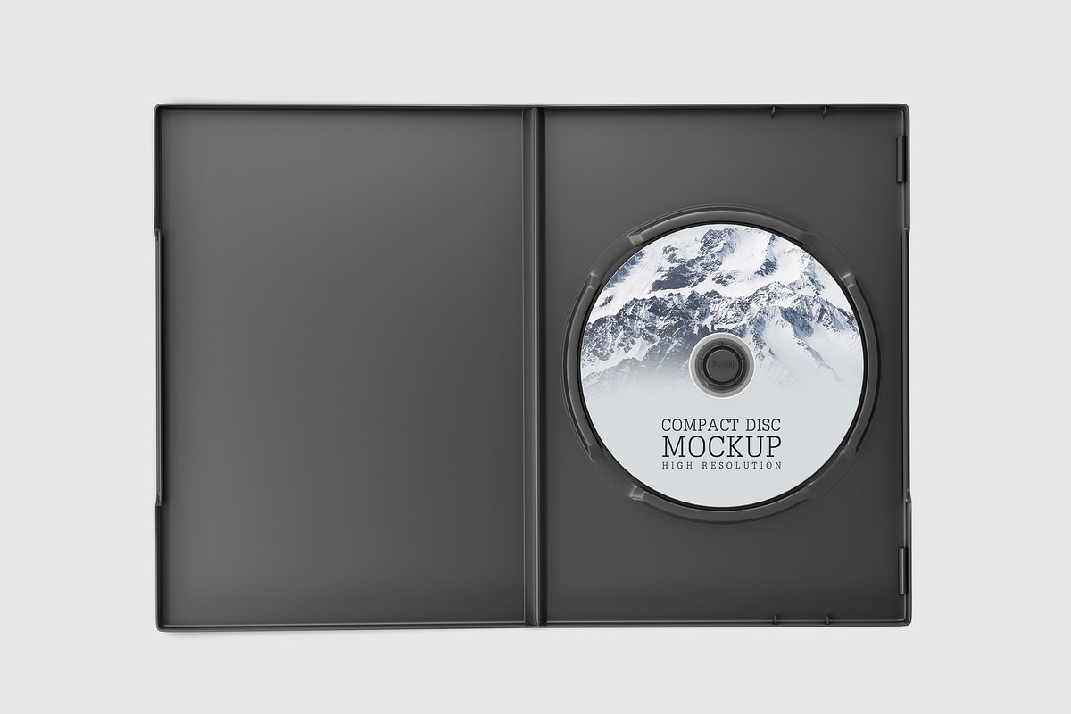 CD & Cover Mockup, a Product Mockup by ZAAS (Photo 10 of 17)