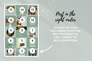 Christmas Instagram Puzzle, a Social Media Template by SunshineStudioBoutique (Thumbnail 5 of 7)