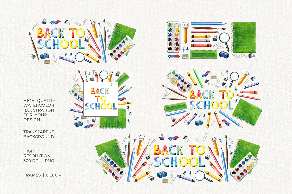 Back to school, an Education Illustration by YarovaArt (Photo 13 of 18)