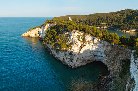 Summer Arch of San Felice, Italy, a Nature Photo by YuriyB