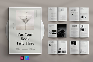 Book Title Layout, a Brochure Template by Seeing-art