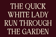 CS Quiles Stamp, a Serif Font by Craft Supply Co. (Thumbnail 4 of 8)