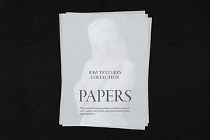 White Paper Overlay Textures