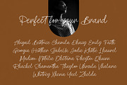 Cethany Handwritten Font, a Handwritten Font by RantautypeStudio (Thumbnail 12 of 17)