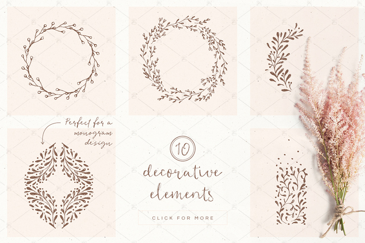 Rustic Resource Collection volume 1, a Script Font by Lisa Glanz (Photo 13 of 15)