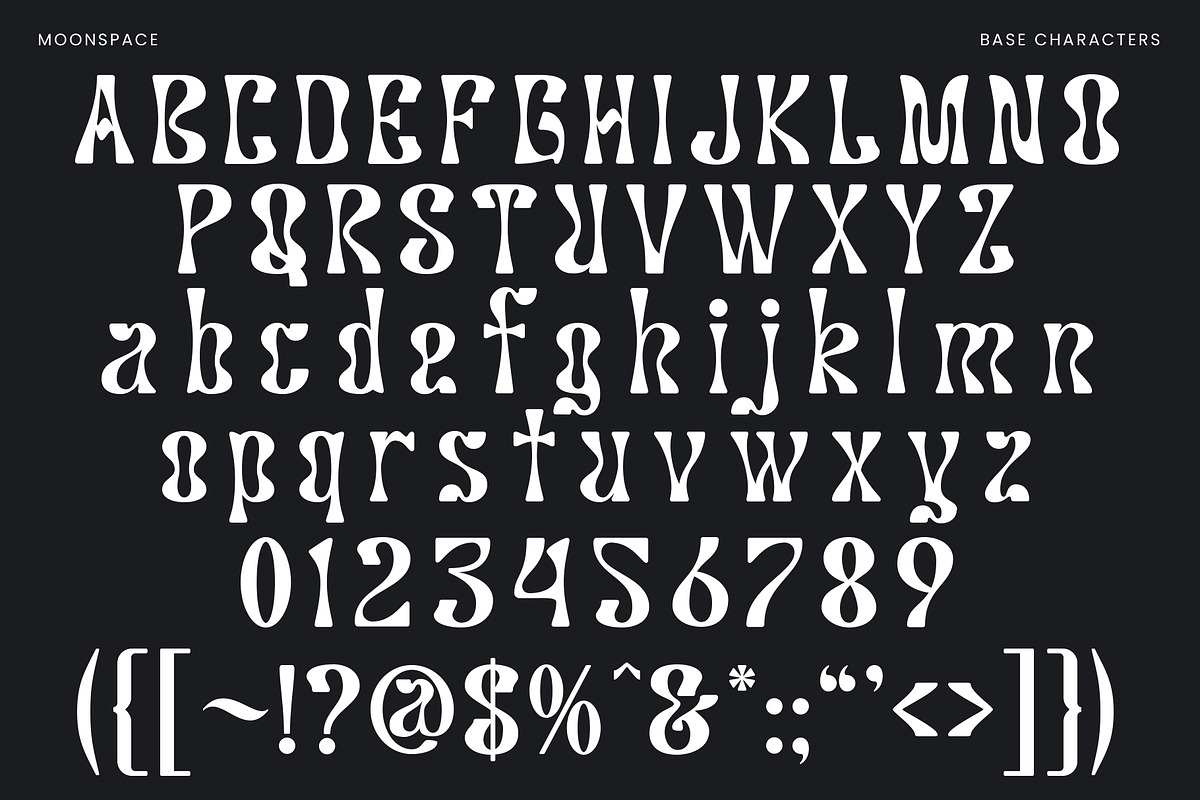 moonspace | Round Display Font, a Serif Font by roomspace creative lab (Photo 11 of 12)