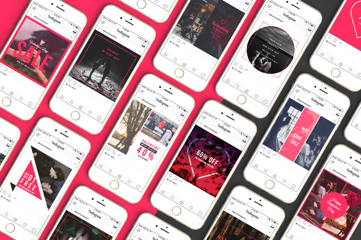 Love - Social Media Pack - 50% off, a Social Media Template by Designbase (Photo 8 of 9)