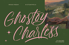 Ghostoy Charless Aesthetic Script