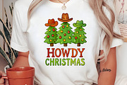 Howdy Christmas Tree Sublimation, an Illustration by Libby Wishes (Thumbnail 6 of 6)