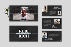 Rubirich - Google Slide Template