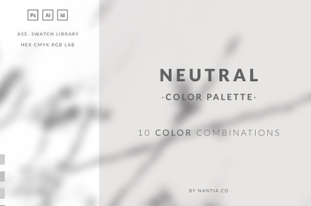 Neutral Color Palette collection