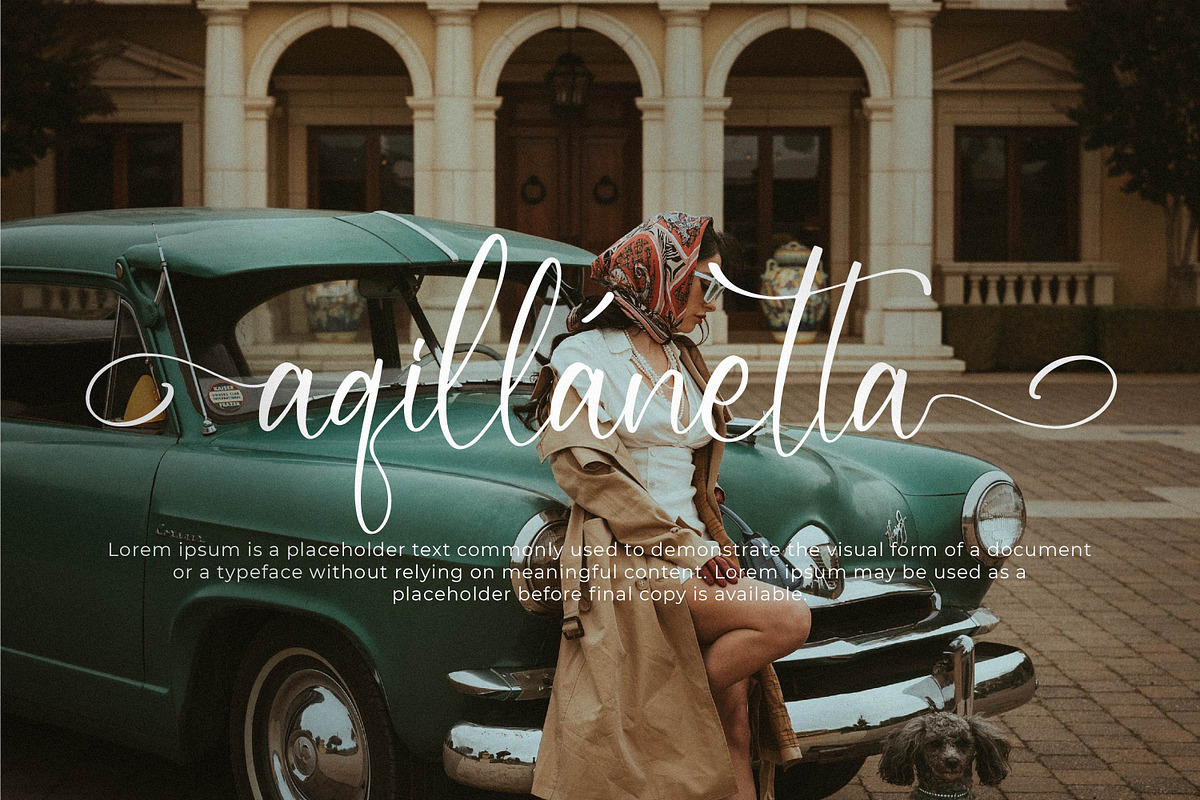 Qireenatta, a Script Font by Integritype Studio (Photo 6 of 15)