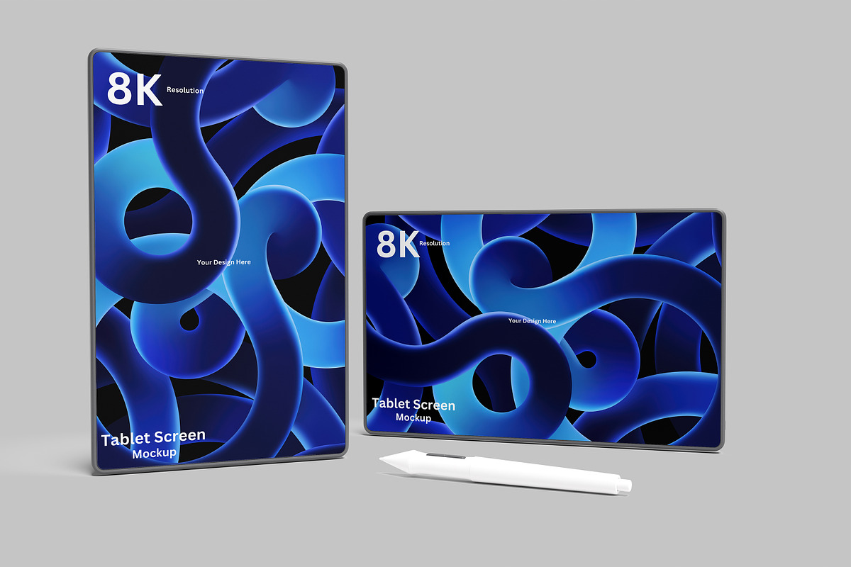 Tablet Screen Mockup, an iPad Mockup by Twins_studio926 (Photo 5 of 5)