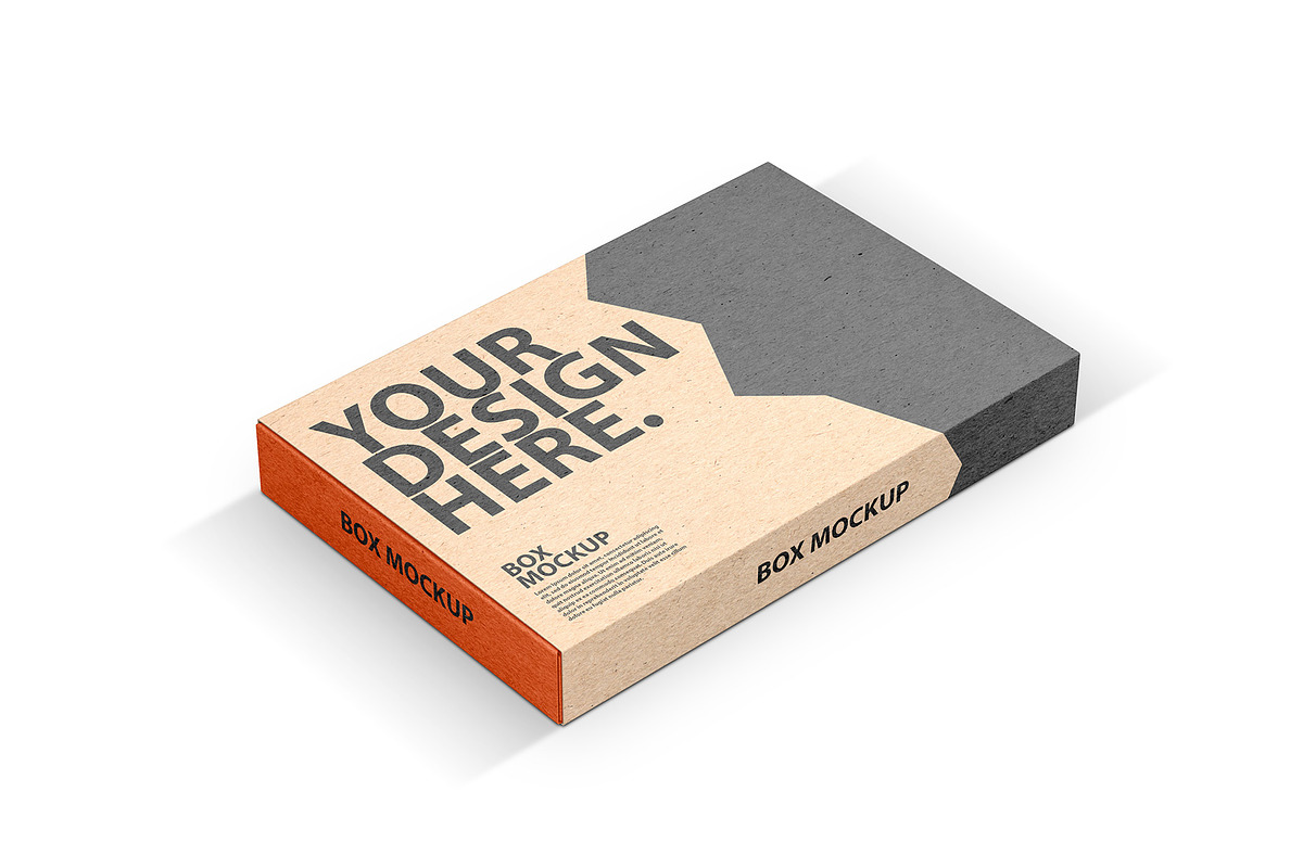 Sliding gift Box PSD Mockup, a Packaging Mockup by GreatFruit (Photo 3 of 5)