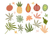 Floral Abstract Elements, a Decorative Illustration by DikayaMiau (Thumbnail 3 of 13)