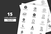 15 Elegant Logo Designs, a Branding & Logo Template by Designbase (Thumbnail 1 of 7)